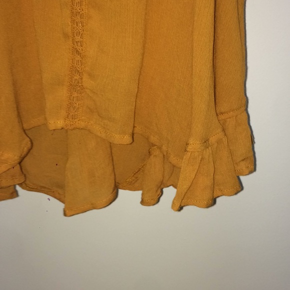 Beaded yellow top!!! - Picture 3 of 4